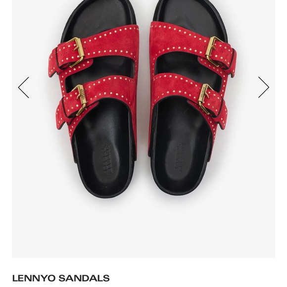 Isabel Marant sandals
!Size 40 but it fits my 38.5 sized feet! - Picture 2 of 8